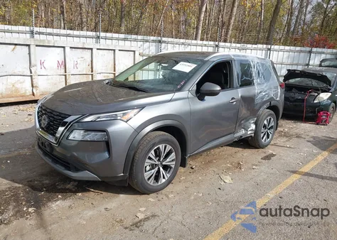 2022 Nissan Rogue Sv Intelligent Awd from USA, damaged, VIN 5N1BT3BB5NC705913